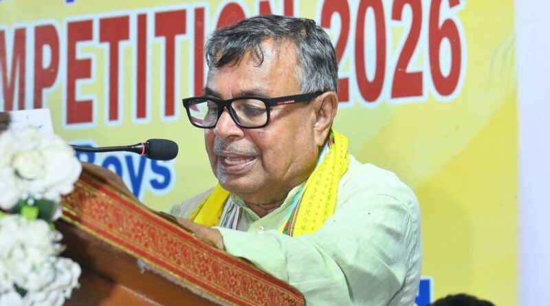 নেশামুক্ত যুবসমাজ গড়তে খেলাধুলার বিকল্প নেই : মন্ত্রী রতনলাল